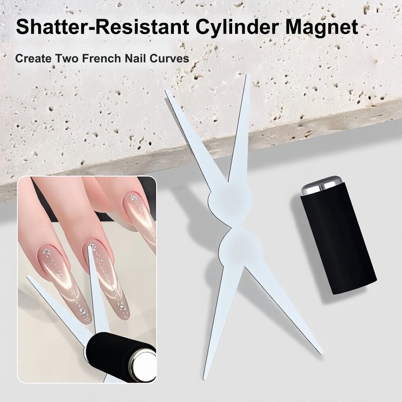 Cat Eye Magnet for Nails,8 PCS Cateye Magnets, Cat Eye Gel Nail Polish Magnet Tools (8 PCS)