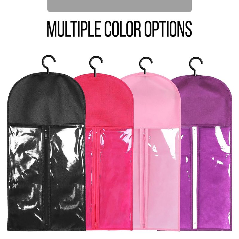 Hair Extension Holder - 2PCS Wig Stand & Organizer for Multiple Wigs | Black Hanger & Storage Bag