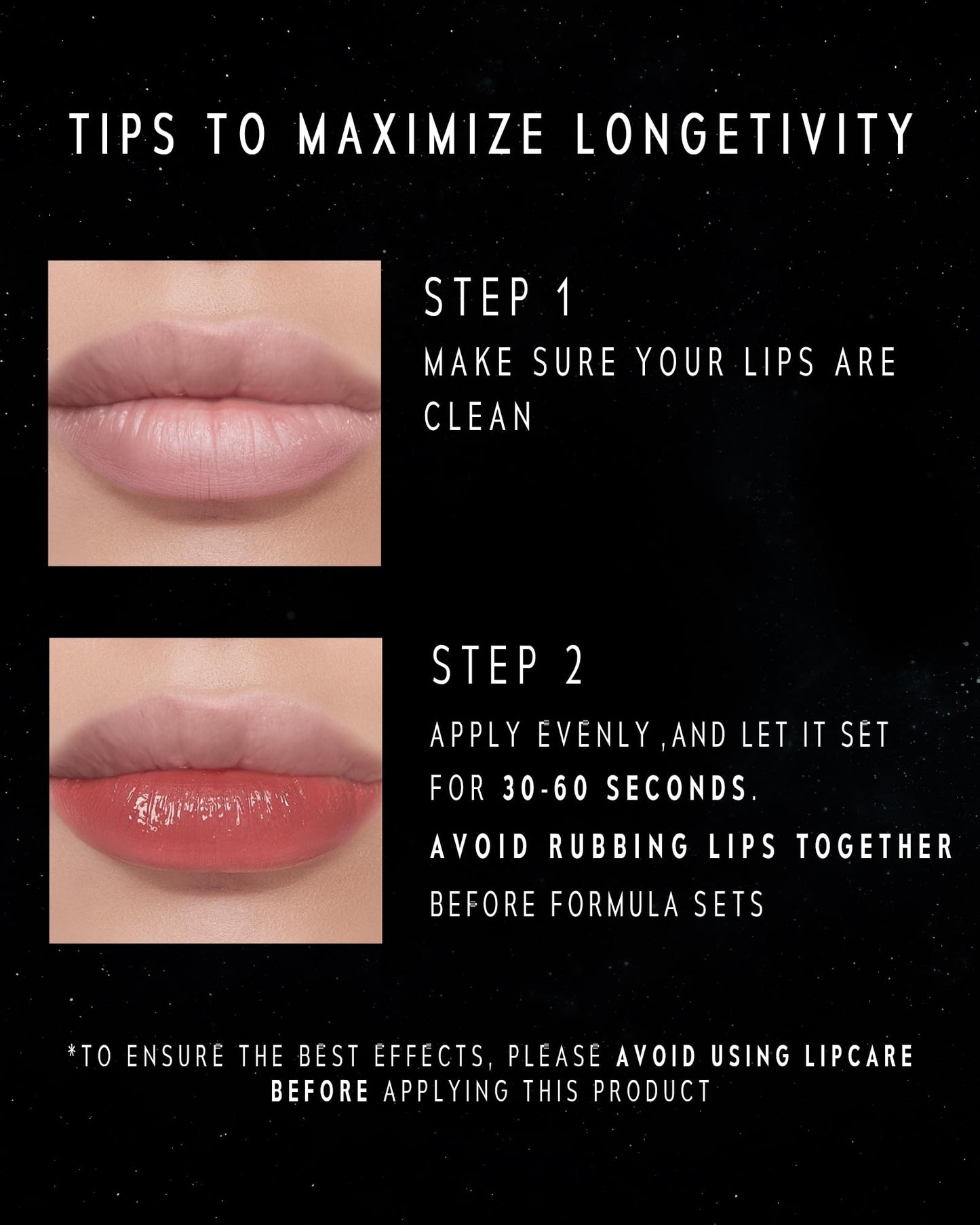 TIMEPHORIA Stellar Dust Lip Stain 03, Transfer-Proof & Smudge-Proof Lip Gloss, Cool Tone Pink Tinted Glossy Finish, High-Pigment Vibrant Color, Hydrating Lightweight Long-Lasting Lip Makeup for Women