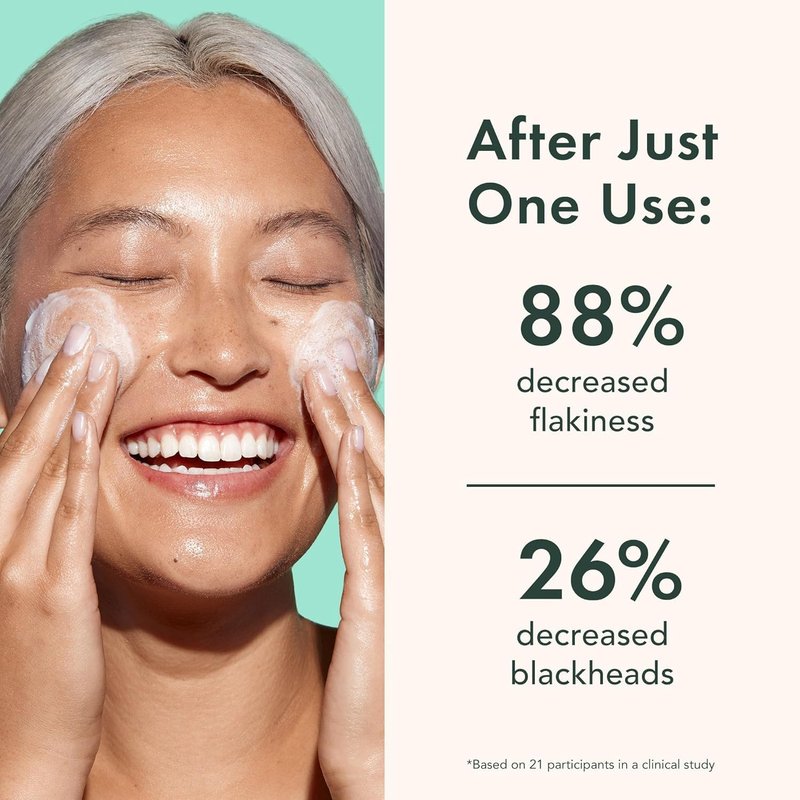 Rael Miracle Clear Facial Cleanser - Gentle Daily Makeup Remover & Deep Pore Cleanser | 5.1 fl. oz for Oily & Combination Skin