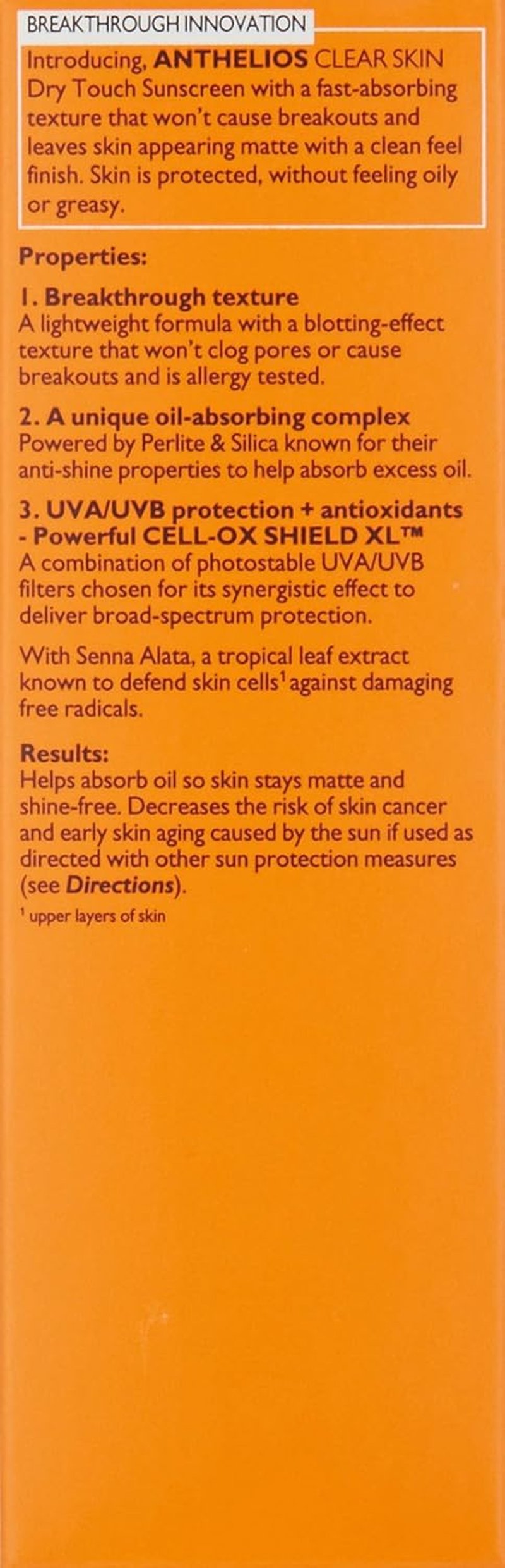 La Roche-Posay Anthelios Clear Skin Sunscreen - SPF 60, Oil-Free, Non-Greasy, Travel Size | Broad Spectrum Protection