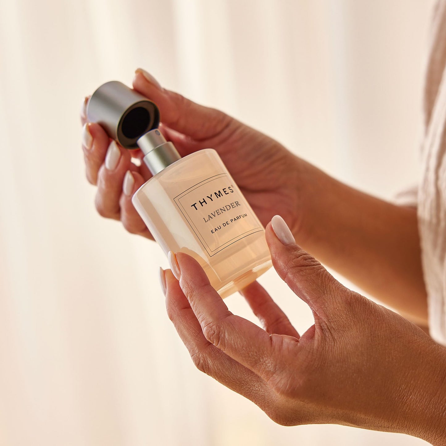 Thymes Eau De Parfum - Scented Perfumes for Women - Women's Fragrances with Notes of Velvety Lavender, Warm Rosewood, Fresh Clary Sage, & Earthy Violet (Lavender, 1.75 fl oz)