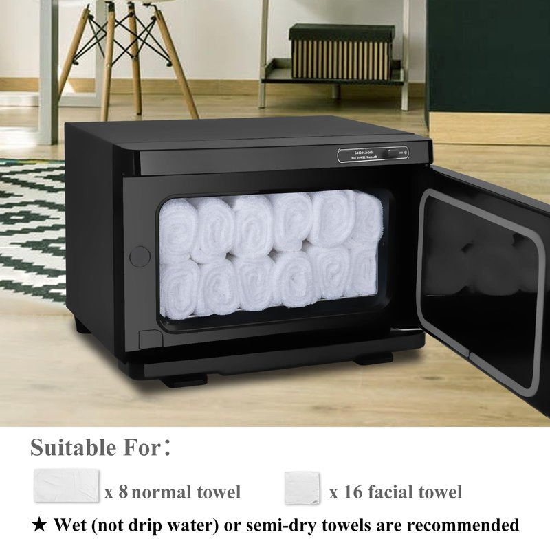 Hot Towel Warmer, 8L Professional Towel Warmer, Small Towel Warmers Cabinet for Spa, Hair Salon or Home Use