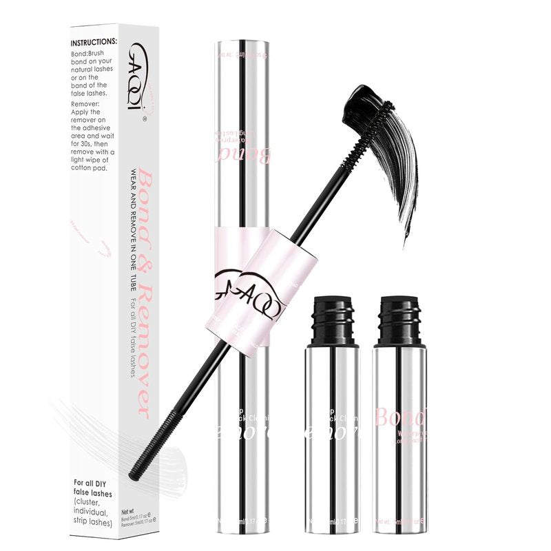 Lash Bond and Remover 2-in-1 | Waterproof Cluster Glue & Fast-Acting Residue-Free Formula