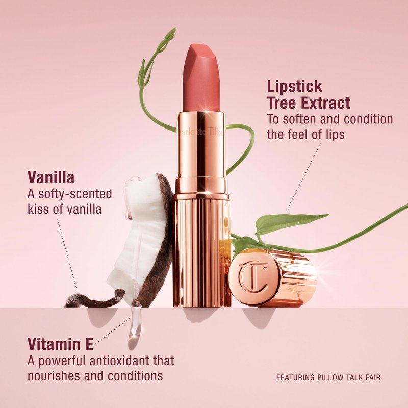 Charlotte Tilbury Matte Revolution Lipstick - Long Lasting, Matte Lipstick with Buildable Color & Lip-Loving Ingredients - Creamy, Easy to Blend Formula - Supermodel