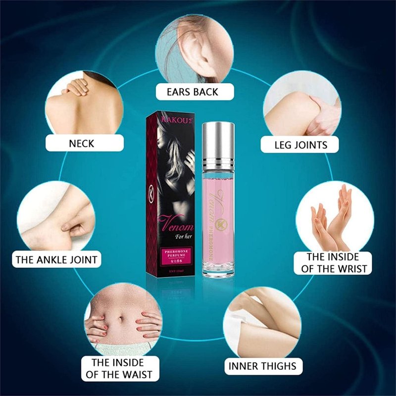 Masatow Women Pheromone Perfume - Long-Lasting Roll-On Fragrance to Attract Men | Addictive Scent