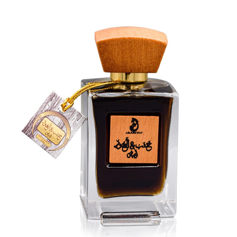 ARABIYAT Khashab & Oud Eau de Parfum – 100ml Arabic Spray for Men and Women, Luxury (White)