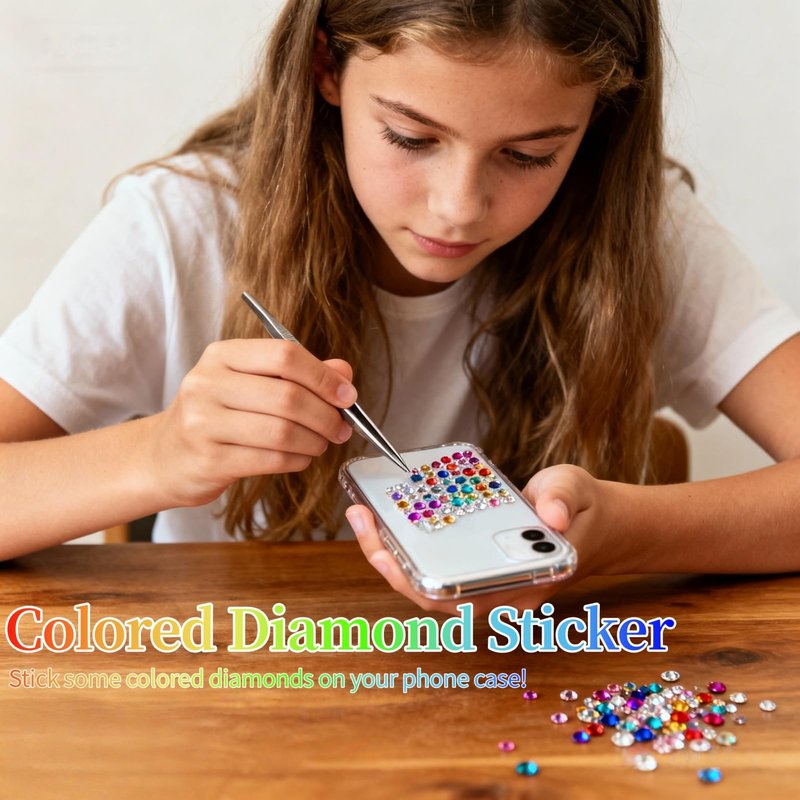 40000 Pcs Jelly Rhinestones for Bedazzling & Nail Art - 3mm Multicolor Flatback Gems, Includes B7000 Glue, Tweezers & Pen - DIY Bedazzler Kit for Diamond Art, Jewelry Making, Crafts (24000 pcs)