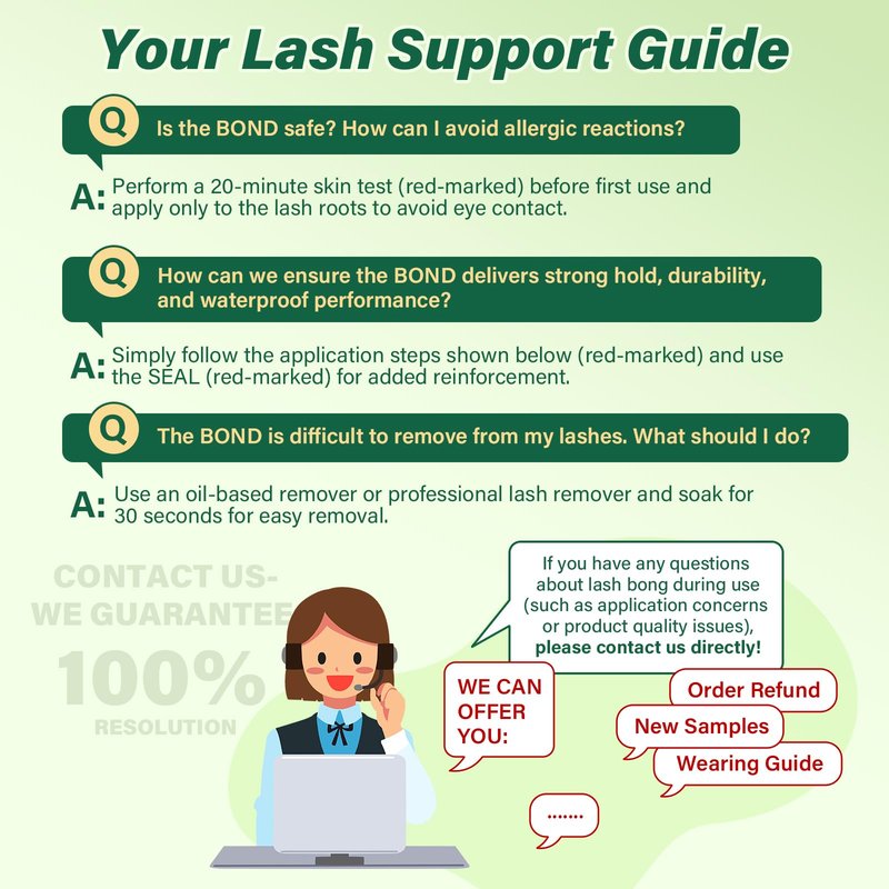 KEYYOU Lash Bond and Seal Waterproof Lash Cluster Glue 72H Long Lasting Strong Hold Non Irritating Eyelash Glue for DIY Individual Lashes at Home (Black-10ml)