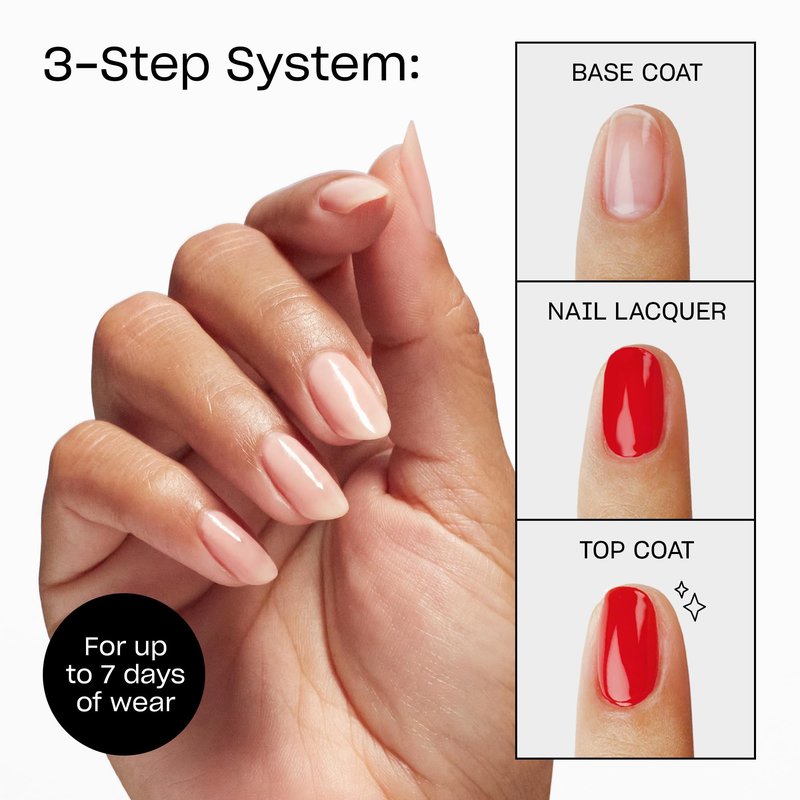 OPI Nail Lacquer Baby, Take a Vow | Sheer Soft Pink Crème Chip Resistant Nail Polish | Fast Drying, Streak Free
