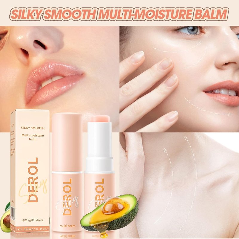 LOKFAR Wrinkle Repair Balm Stick | Multi-Purpose Hydrating Moisturizer for Face, Eyes & Body - 7g/0.246 oz