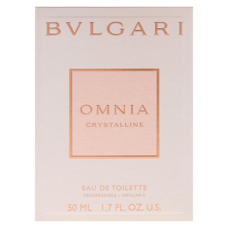 Omnia Crystalline by Bvlgari for Women - 1.7 oz EDT Spray (Refillable)