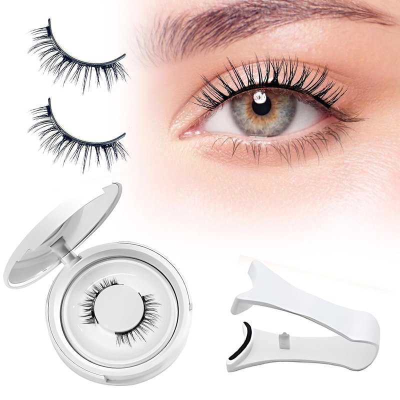 Magnetic Eyelashes - Natural-Looking, No Adhesive, Soft & Comfortable | Reusable 1 Pair