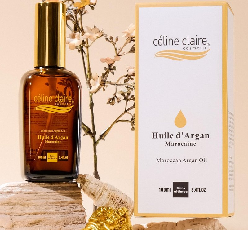 Celine Claire Moroccan Argan Oil - Nourishing Hair & Skin Treatment | 100ml