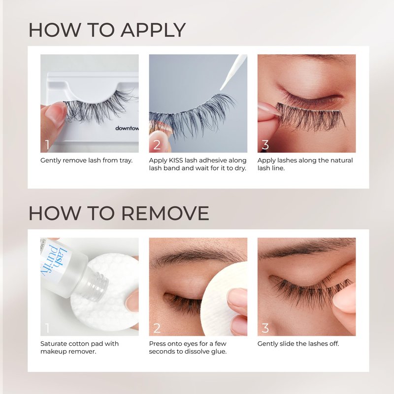 Kiss My Lash But Better, False Eyelashes, 'So Real', 12mm, Includes 1 Pair Of Lash, Easy to Apply, Reusable Lash Clusters