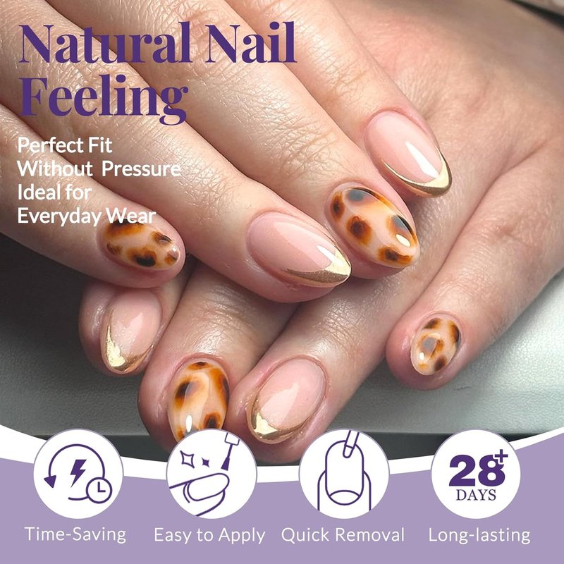 AddFavor Extra Short Almond Nail Tips, 480pcs Soft Gel Nail Tips Almond Shape Clear Fake Nails Full Cover Acrylic Nails Tips for Extensions Manicure Home DIY 12 Sizes