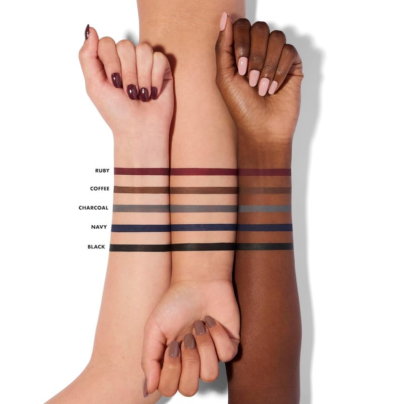 e.l.f. No Budge Retractable Eyeliner - Creamy, Ultra-Pigmented & Waterproof for Bold Lines | Vegan, Black