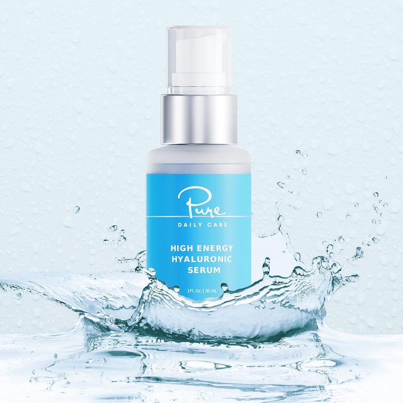 Hyaluronic Serum - High Energy Hydrating Serum with Clinical Grade Hyaluronic Acid | 1oz
