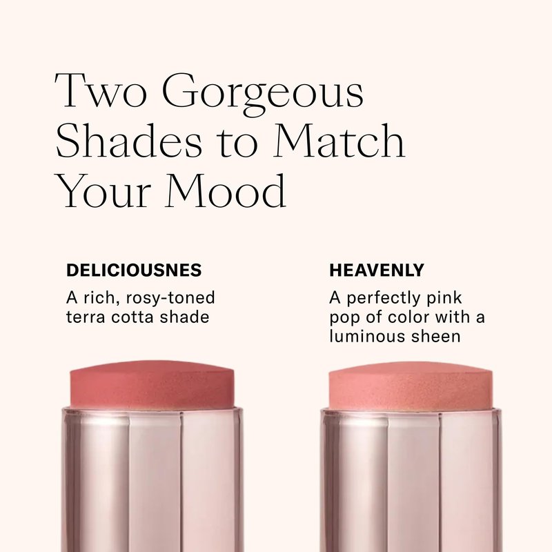 Josie Maran Blushing Argan Multi-Use Make Up Stick - Lip, Eye & Cream Blush Stick - Argan & Mineral-Based Pigments - Soft & Smoothing Moisture - Sheer & Luminous Color (4 Pieces)