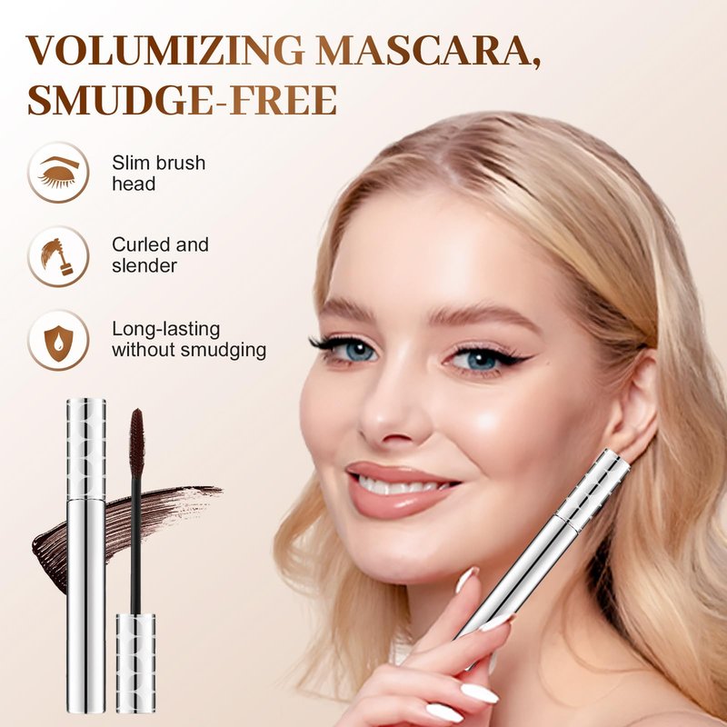 Mascara for Older Women 60 Plus, 2026 New Mascara Volume and Length for Mature Women with Thinning Lashes, Non Clumping Waterproof Long Wear (Black)