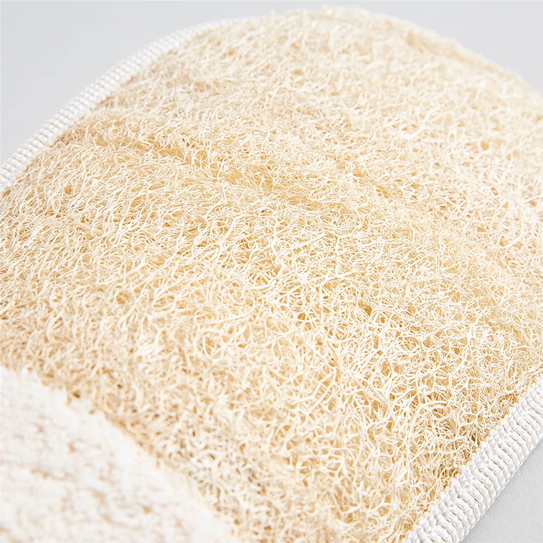 European M6 Loofah Exfoliating Body Scrubber Mitt – Dual-Sided Natural Egyptian Luffa Glove for Shower & Bath | Large Size Organic Loofah Sponge for Deep Body Cleansing | for Women & Men