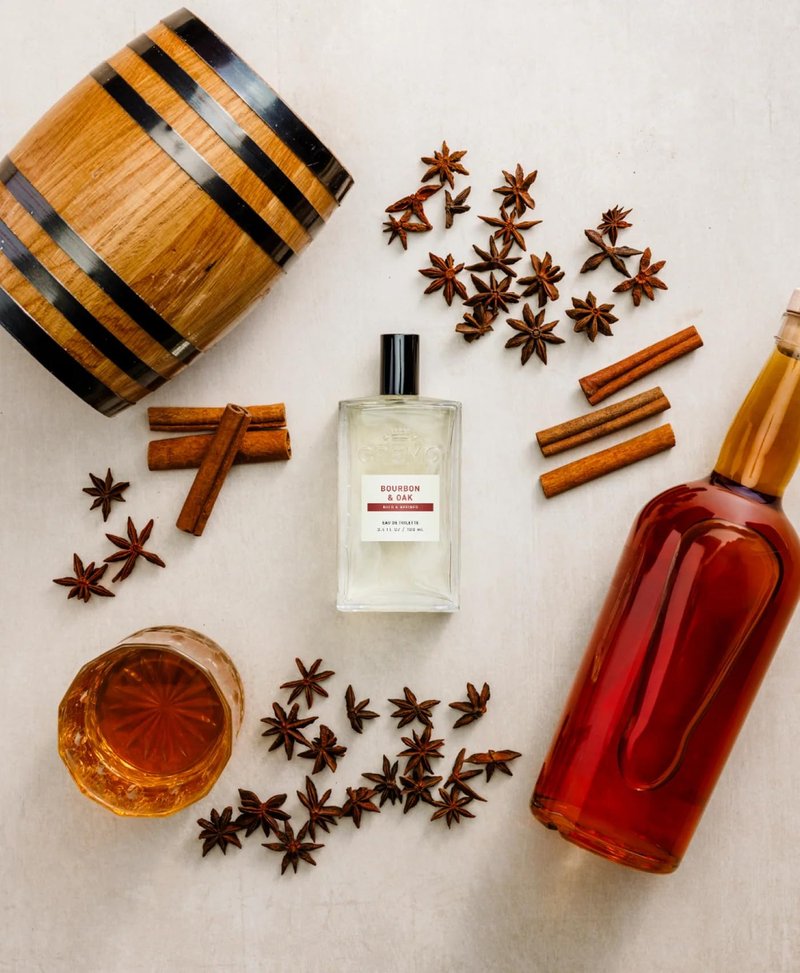 Cremo Cologne For Men - Bourbon & Oak Mens Cologne Spray, A Sophisticated Blend of Distiller’s Spice, Fine Bourbon and White Oak, Multi-Layered Signature Men's Fragrances, 3.4 Fl Oz