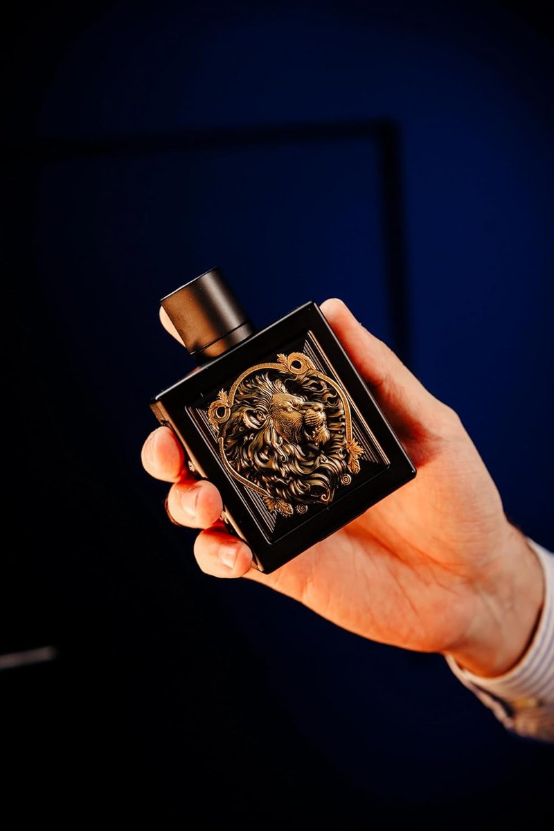 Lion Eau De Parfum Spray for Men - 3.4 Ounce | Bold & Invigorating Fragrance