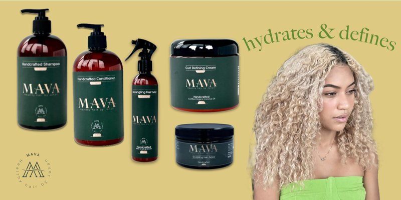 Mava Anti-Frizz Handcrafted Shampoo with Keratin & Bamboo Extract, Superior Smoothing 16oz.