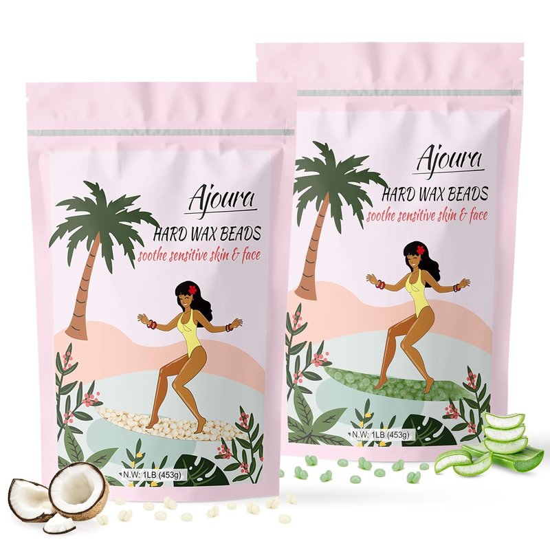 Aloe Wax Hair Removal Beads - Gentle Hair Removal for Whole Body | 500g