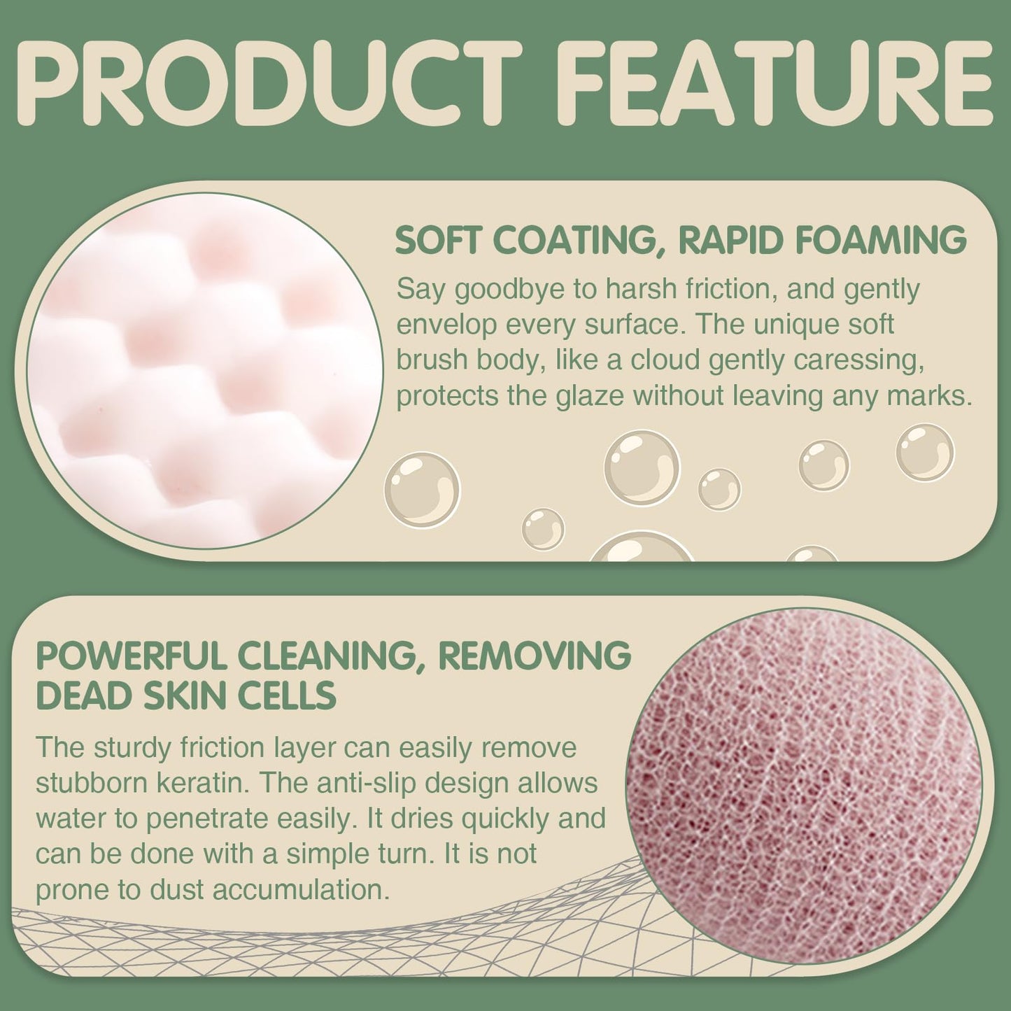 Super Soft Sunflower Suction Bath Ball, 2025 Upgraded 2 in 1 Sunflower Bath Ball Exfoliating Bath Sponge Cleaning Brush (2) (Pink)