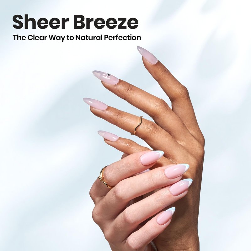 Beetles Builder Gel for Nails 2Pcs, 7 in 1 Clear Building Gel Set HEMA-FREE & TPO FREE with Nail Brush, for Strengthening Natural Nail Apex & Extension DIY Salon at Home,UV LED Lamp Cured