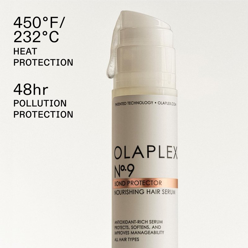 Olaplex Nº. 9 Bond Protector: Nourishing Hair Serum & Heat Protectant | Softens, Nourishes & Reduces Tangle & Static | For Coily, Curly, Straight, and Wavy, 90 mL / 3.0 Fl Oz