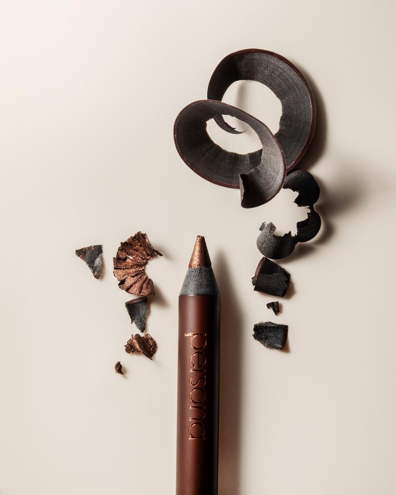 PERSONA 24HR Plum Waterproof Eyeliner Pencil | Creamy, Smudgeable Pencil for Lash Line & Waterline | All-Day to All-Night Wear | Vegan, Cruelty-Free, Paraben-Free | Made in USA