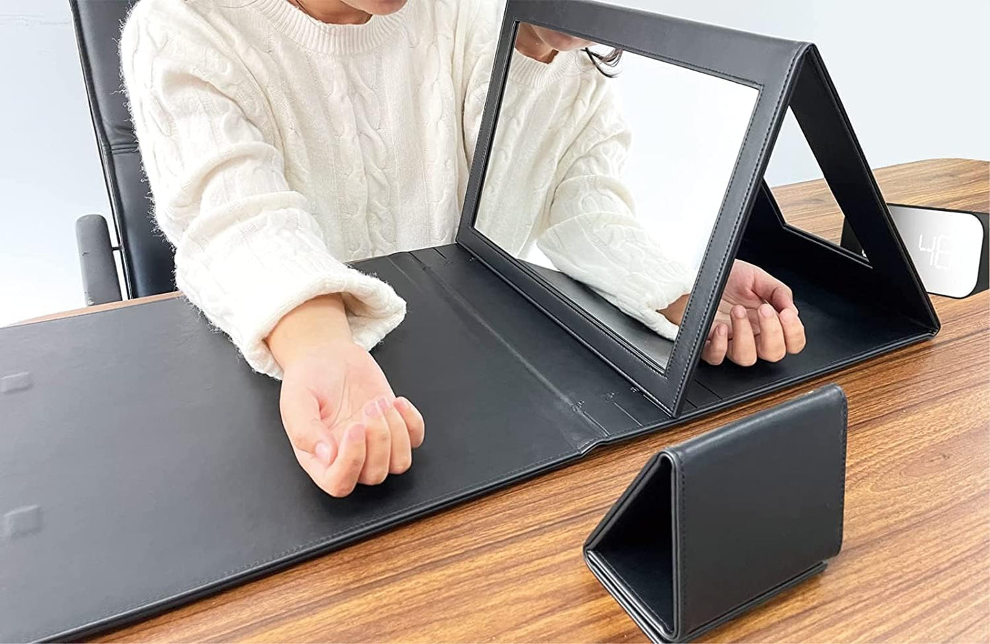 Smart Mirror Therapy Box - Professional Device for Hand & Speech Recovery | Stroke Rehab & Pain Relief