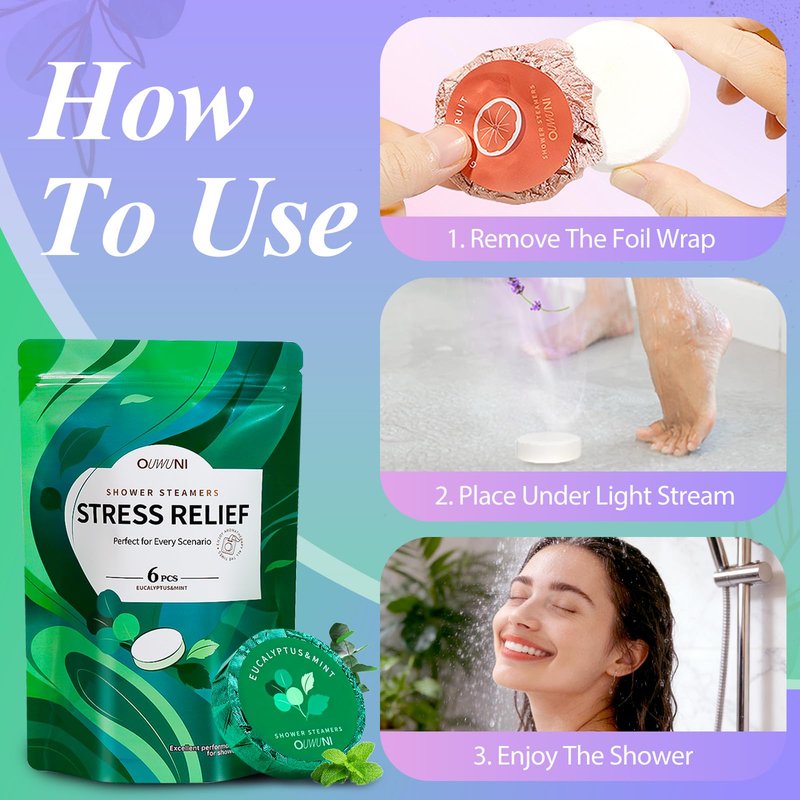 Shower Steamers Aromatherapy - 18 Pack Shower Bombs Natural Organic Essential Oils, Birthday Gifts for Mom Wife, Self Care Relaxation Gifts for Women Her Grandma