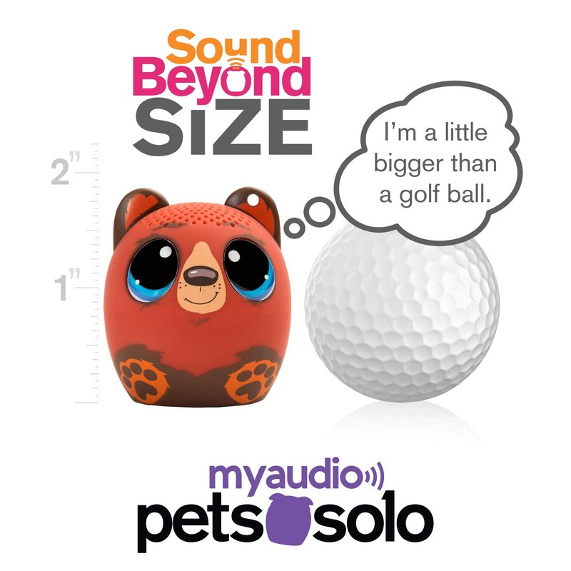 My Audio Pet Mini Bluetooth Animal Wireless Speaker (BEARitone)