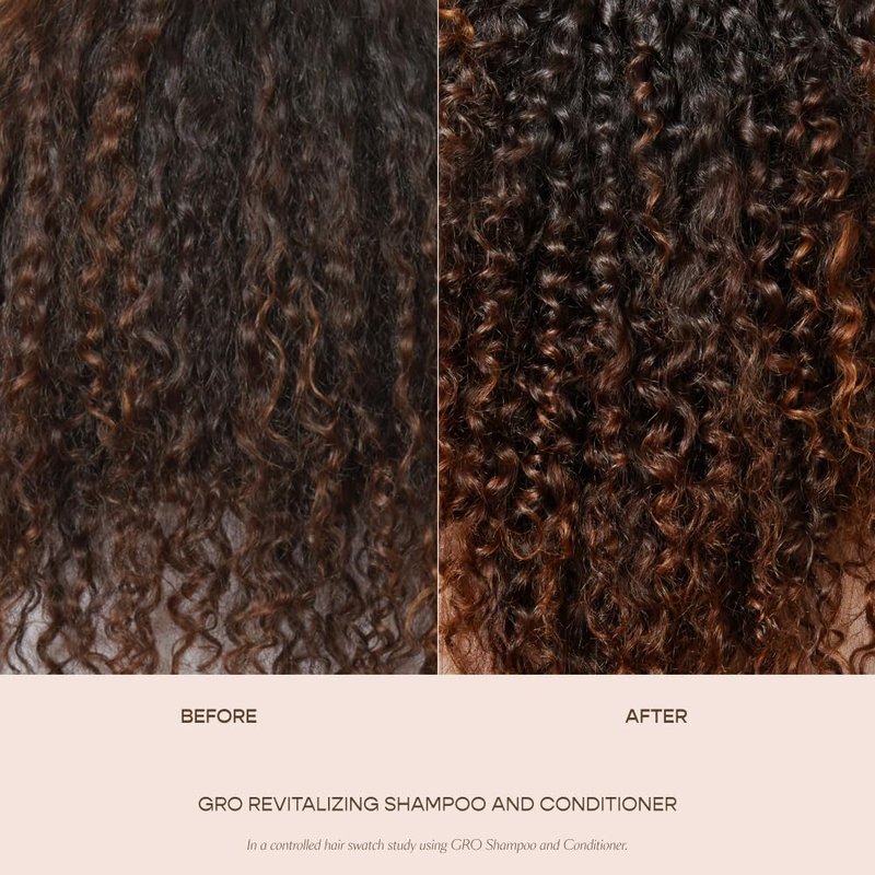 Revitalize Thinning Hair with VEGAMOUR GRO Shampoo - Sulfate-Free, Vegan Keratin, Natural Citrus Scent | 8 oz
