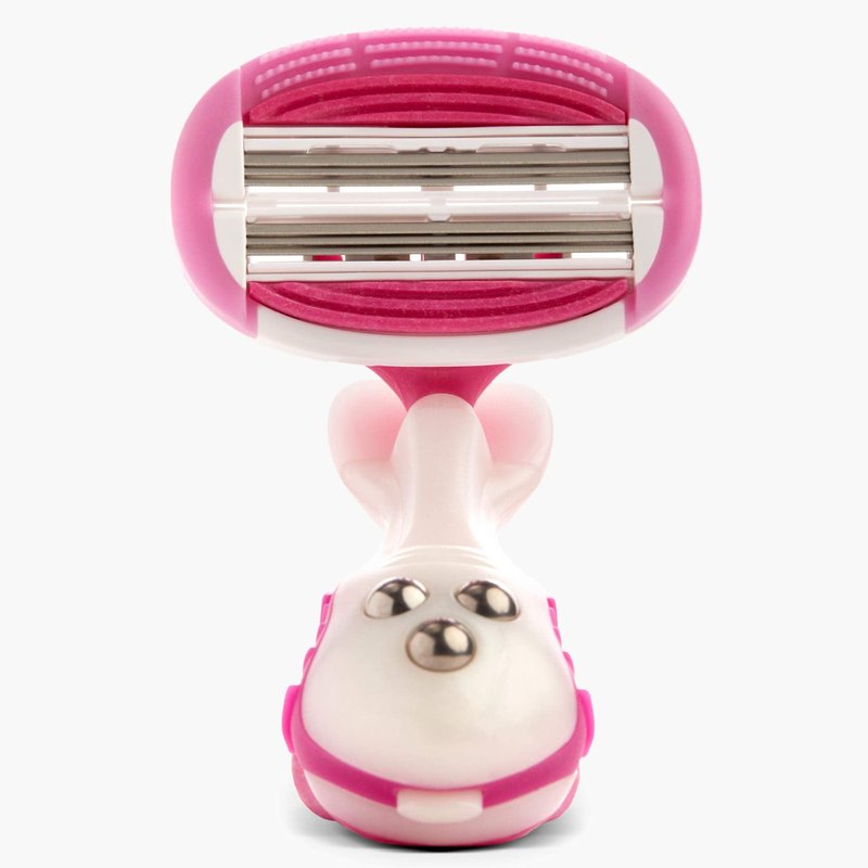Aveline Smooth Razor Blade Refill 6-Blade Cartridges for Close Shave without Tugging, Pulling, Redness, or Razor Burns - for Sensistive Skin (4 Refills)