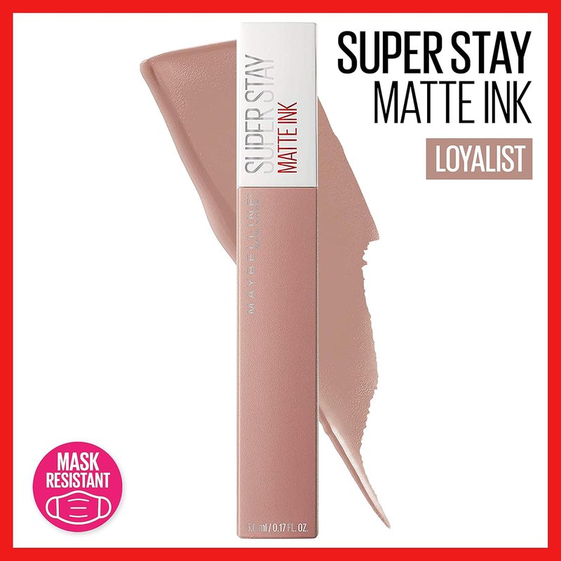 MAYBELLINE Super Stay Matte Ink Liquid Lipstick - Long Lasting Color | Up to 16H Wear in Loyalist & Dreamer Shades