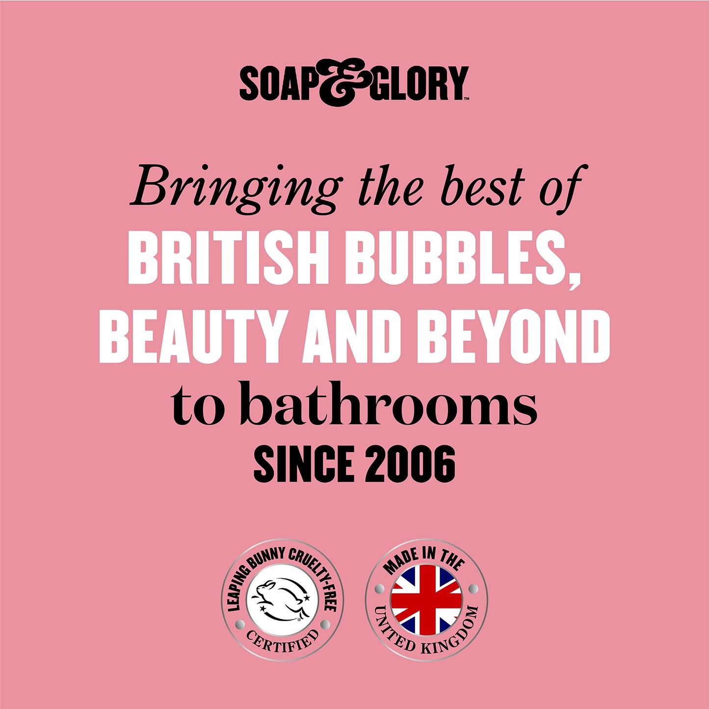 Soap & Glory Original Pink Moisturizing Body Lotion Pump - Lightweight Body Moisturizer for Dry Skin - With Shea Butter, Vitamin E & Aloe Vera for Soft, Hydrated Skin - Rose & Bergamot (16.9 fl oz)