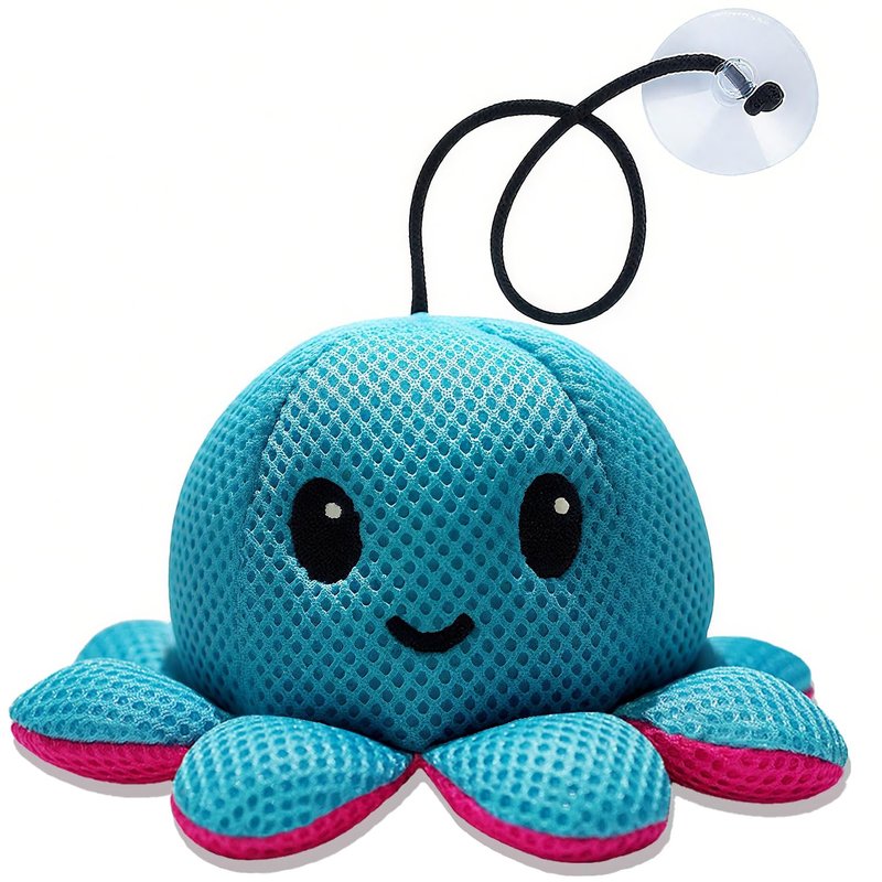 Exqusdy Hot Tub Scum Absorber - Reusable Spa Oil Absorbing Sponges with Smiley Faces, Compatible with Coleman/Intex/SaluSpa Inflatable Hot Tubs, Adult Spa Cleaning Accessories, 1PC