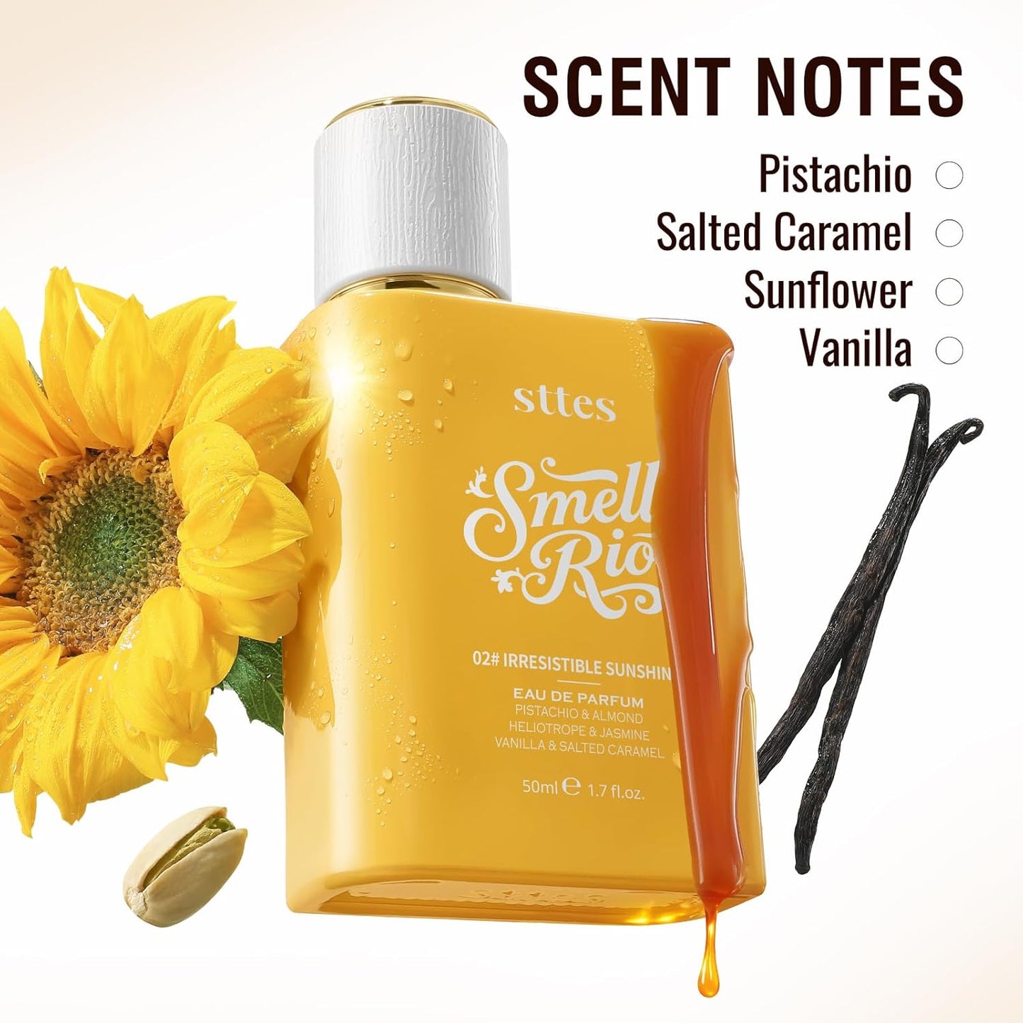 Sttes Smell Rio Perfume for Women - Long-Lasting Eau de Parfum | Irresistible Sunshine 02, 50ml
