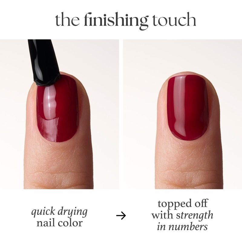 Julep Quick Drying Nail Color | Strength in Numbers | 3-in-1 Base Coat, Top Coat and Nail Hardener for Stronger, Longer-Lasting Wear