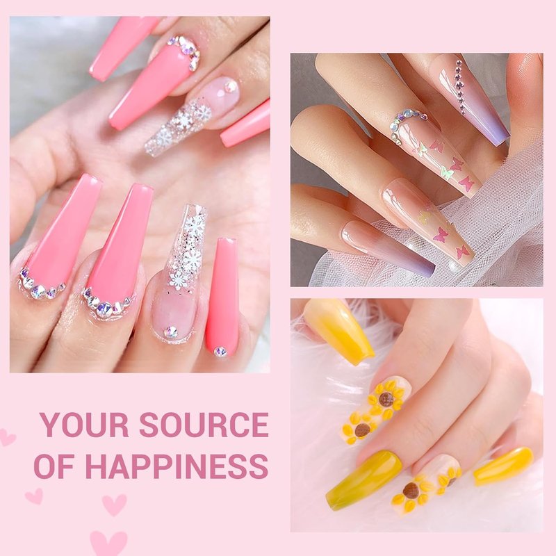 Acrylic Nail Kit - Complete Set with Nail Drill, Brushes & Gel Polish | Perfect for Starters & DIY Nail Art