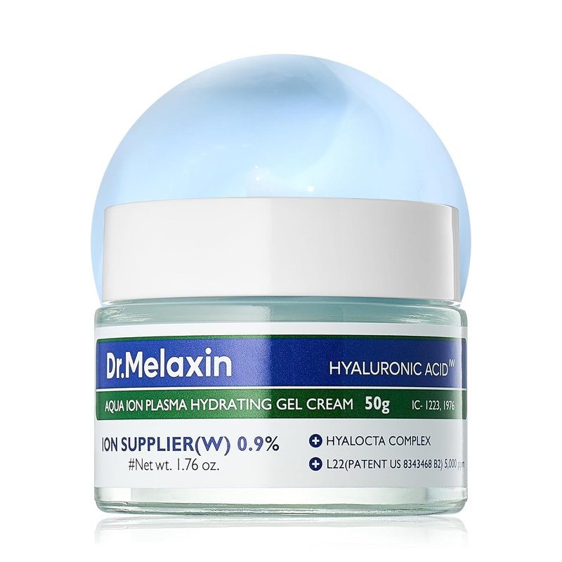 Dr. Melaxin Aqua Ion Plasma Hydrating Gel Cream - Moisturizing for Dry & Sensitive Skin | 50ml (1.69 fl. oz)