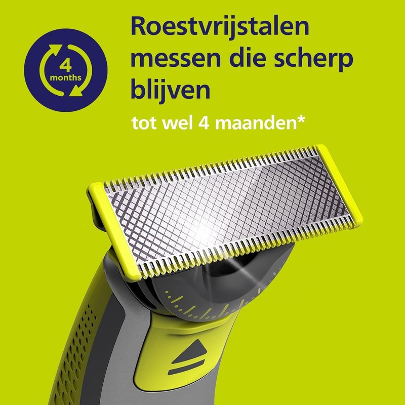 Philips OneBlade 360 Replacement Blades - 3 Pack for Electric Shaver & Trimmer | Model QP430/60