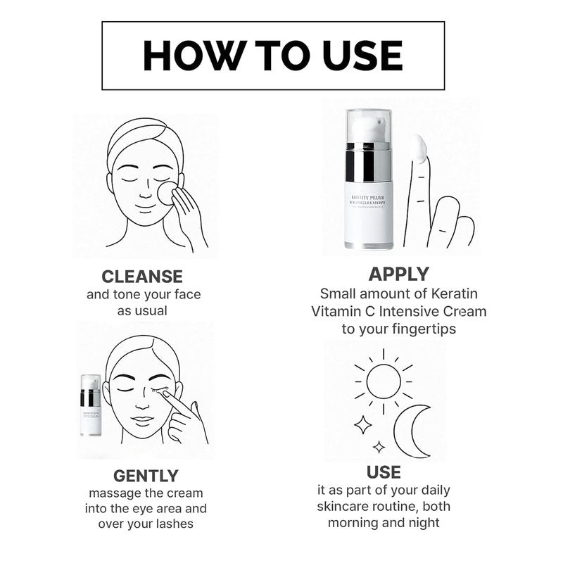 DLUX PROFESSIONAL Eyelash & Eyebrow Growth Serum - Organic Keratin Booster for Lash Lift & Brow Lamination