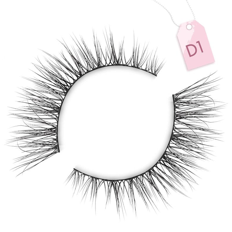 Onlyall Natural Lashes - Wispy False Eyelashes for a Soft, Fluffy Look | 7 Pairs, 6-13MM