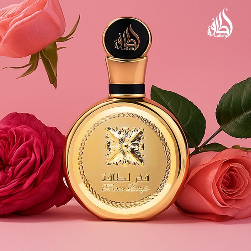 Lattafa Fakhar Gold Extrait - Long-Lasting Unisex Eau de Parfum - Floral, Amber & Woody, 3.40 Ounce / 100 ml