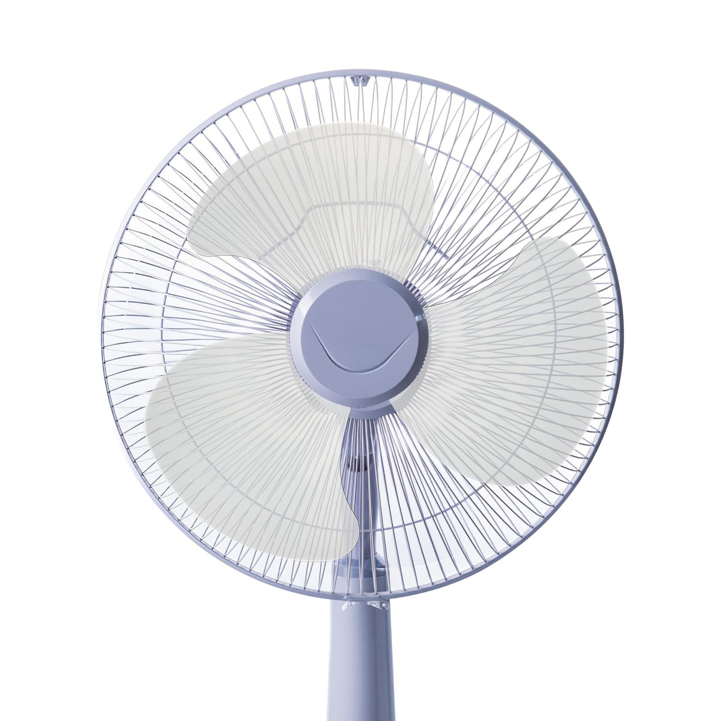 TOVINANNA Fan Blades Replacement, Plastic 3 Leaves Fan Blade with Nut Household General Fans Accessories Fan Blades Part for 16 Inches Table Fanner Standing Pedestal Fan